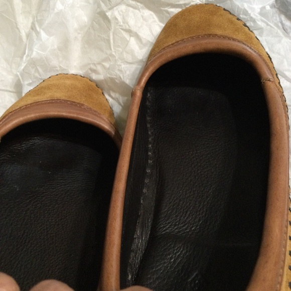 • MOVING LAST CHANCE 7/31/2024 • Quoddy Campadrille moccasin leather flats sz 8 - Picture 3 of 7